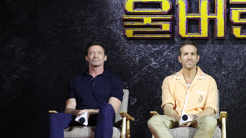 Hugh Jackman und Ryan Reynolds, Pressekonferenz von "Deadpool & Wolverine" in Seoul