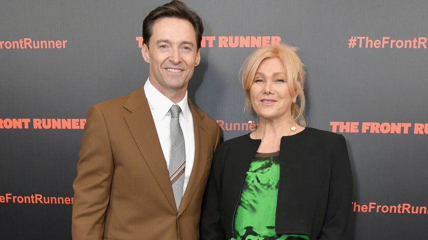 Hugh Jackman und seine Frau Deborra-Lee Furness im Jahr 2018