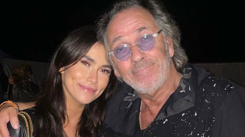 Hugo Egon Balder mit seiner Tochter Saliha