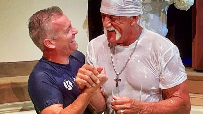 Mit Bandana: Wrestling-Legende Hulk Hogan (70) wurde getauft