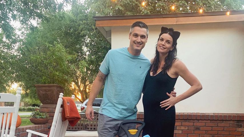 Humberto Preciado und Courtney Robertson mit ihrem Sohn Joaquin