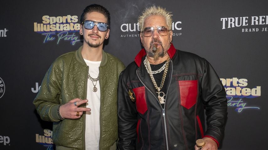 Hunter Fieri und Guy Fieri bei Sports Illustrateds "SI The Party" in New Orleans