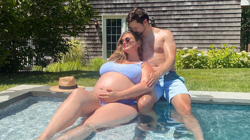 Hunter McGrady und ihr Mann Brian im Juni 2021
