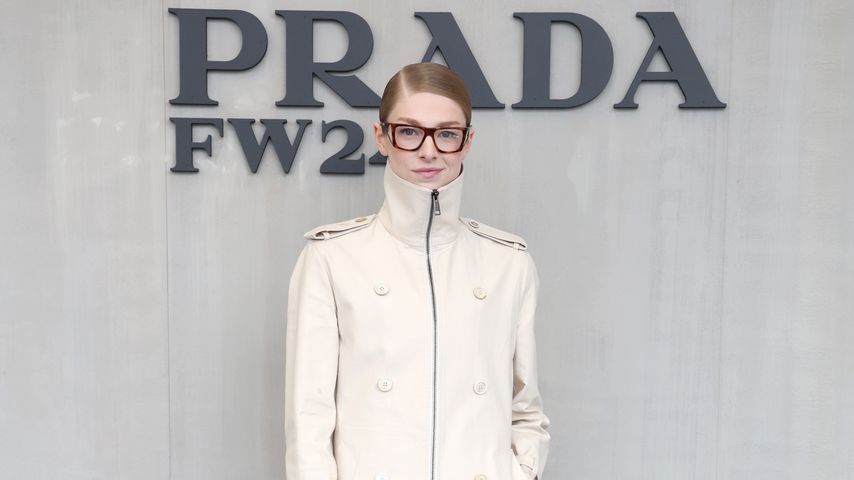 Hunter Schafer bei der Mailänder Fashion Week 2024