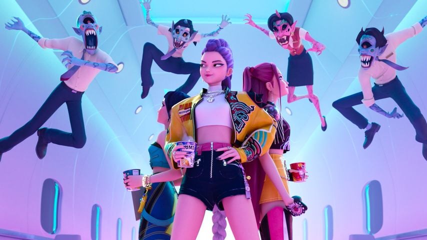 Huntr/x in "KPop Demon Hunters"