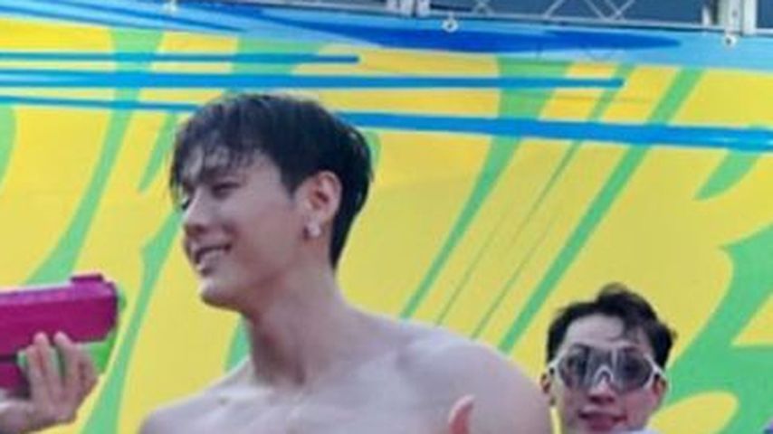 Huta und sein Kollege Seo Eunkwang im Juni 2023