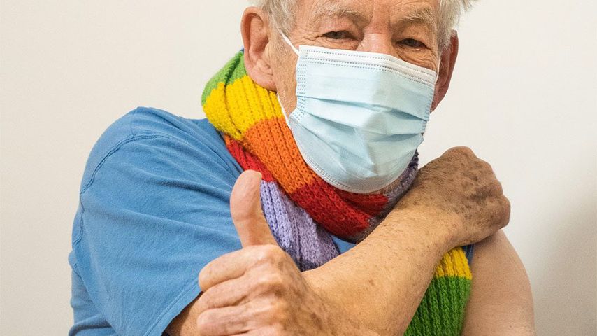 "Besonderer Tag": Ian McKellen (81) erhielt Corona-Impfung