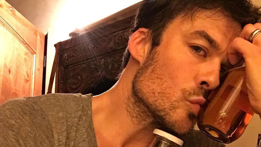 Ian Somerhalder mit seinem eigenen Bourbon
