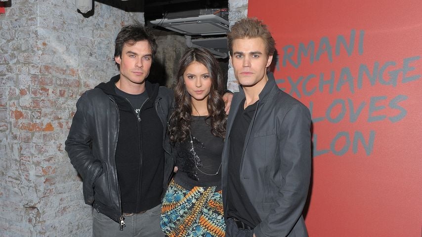 Ian Somerhalder, Nina Dobrev und Paul Wesley, "The Vampire Diaries"-Stars