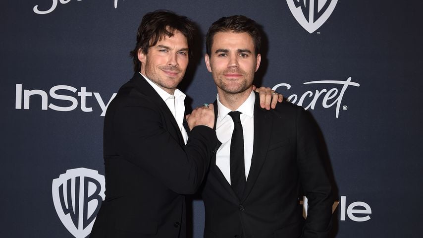 Ian Somerhalder und Paul Wesley im Januar 2020 in Beverly Hills