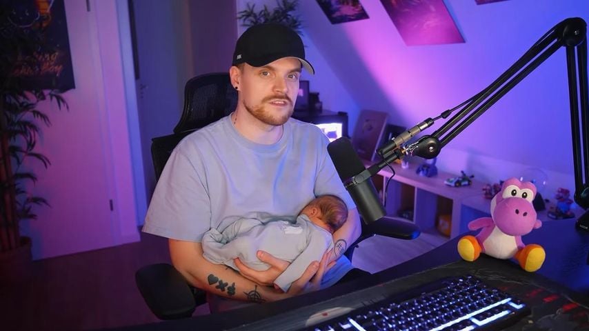 YouTuber iBlali mit Sohn