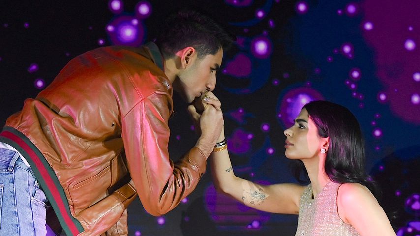 Ibrahim Ali Khan und Khushi Kapoor, Februar 2025