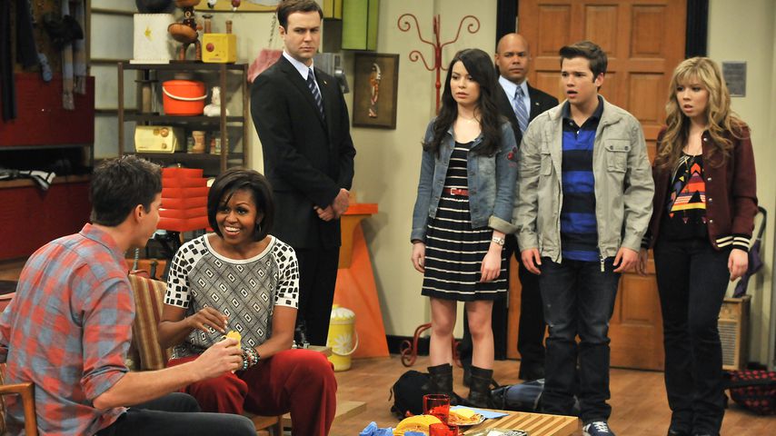 "iCarly"-Cast und Michelle Obama