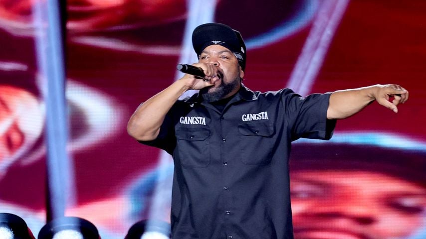 Ice Cube beim Hip Hop 50 Live im Yankee Stadion in New York