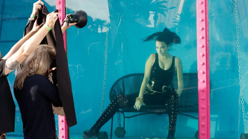Ida beim GNTM-Unterwassershooting 2023