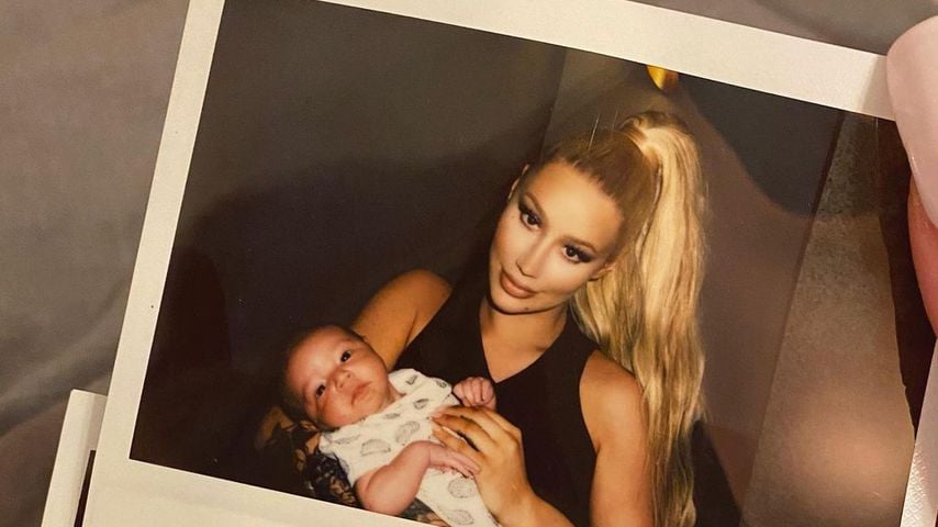 Rapperin Iggy Azalea mit Sohn Onyx Kelly