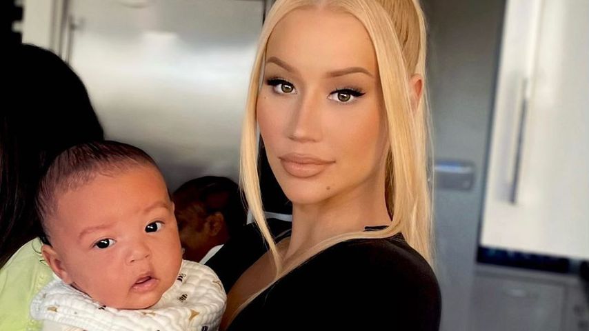 Iggy Azalea mit ihrem Sohn Onyx