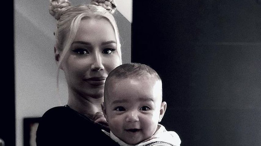 Iggy Azalea mit ihrem Sohn Onyx, 2020