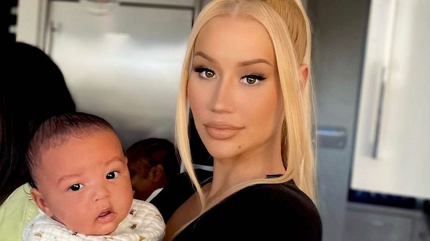 Iggy Azalea mit Söhnchen Onyx im November 2020