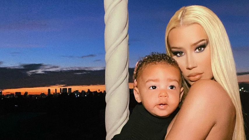 Rapperin Iggy Azalea mit Sohn Onyx Kelly