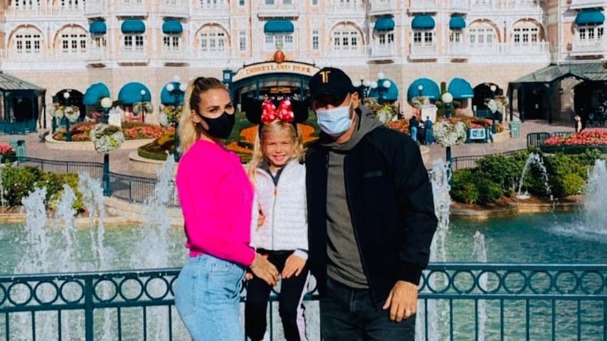 Ilary Blasi und Francesco Totti mit ihrer jüngsten Tochter Isabel