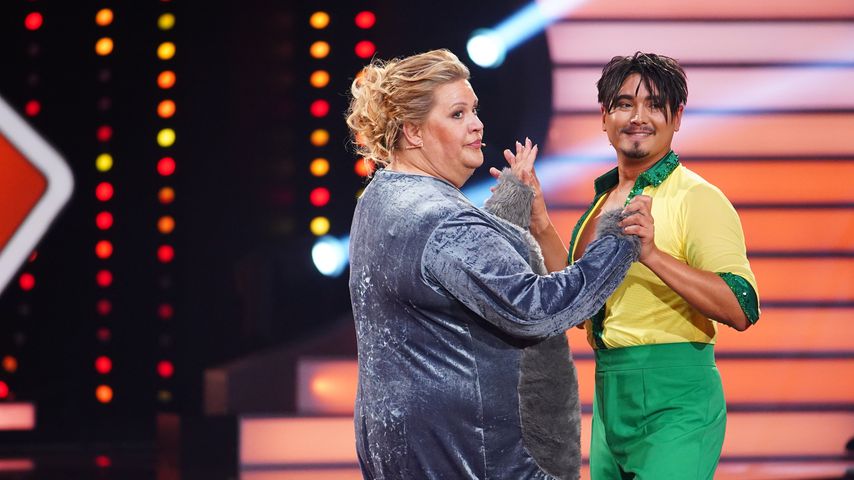 Ilka Bessin und Erich Klann bei "Let's Dance"