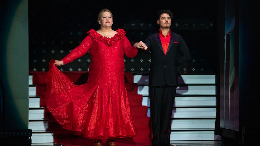 Ilka Bessin und Erich Klann bei "Let's Dance" 2020