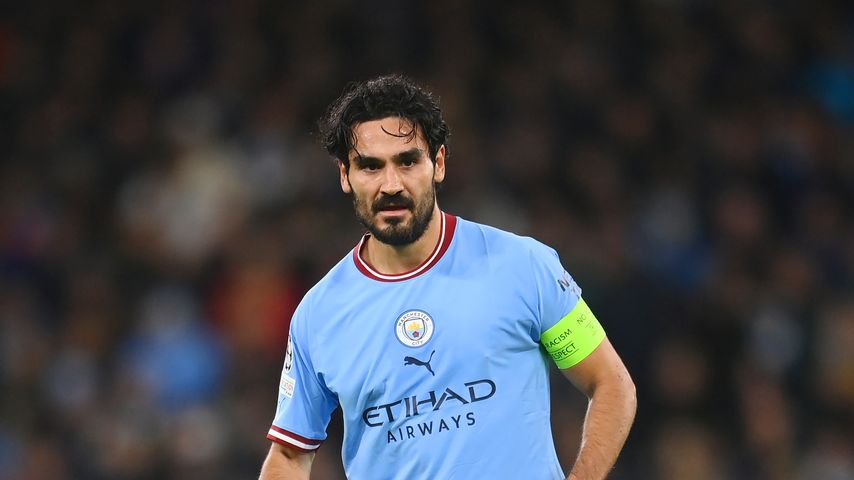 Ilkay Gündogan bei einem Fußballspiel