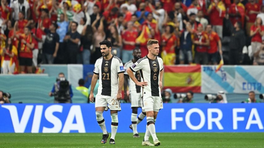 Ilkay Gündogan und Joshua Kimmich bei der WM 2022 in Katar