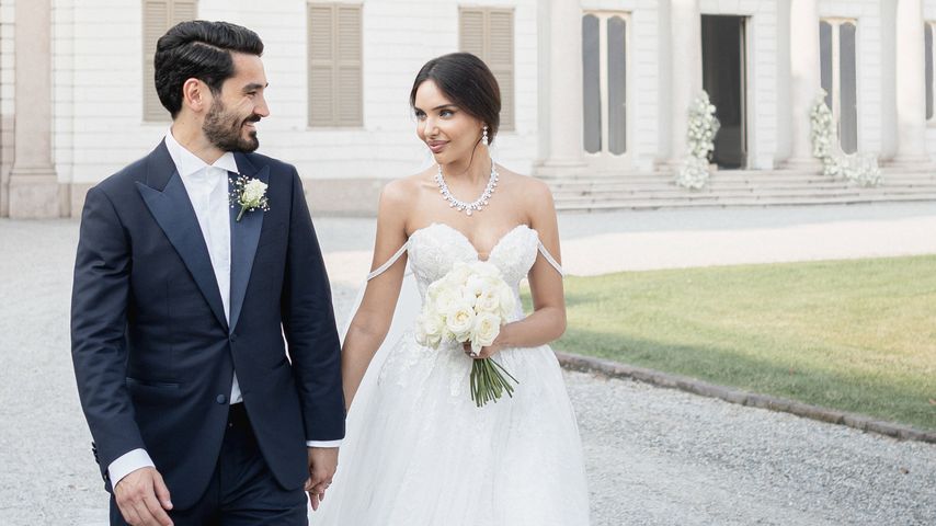 Ilkay Gündogan und Sara Arfaoui bei ihrer Hochzeit im Juni 2022