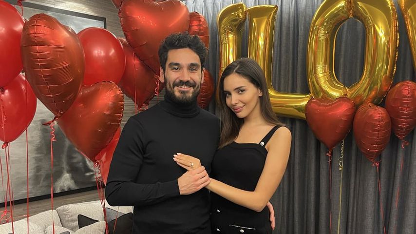 Fußballstar Ilkay Gündogan hat sich mit Freundin verlobt!