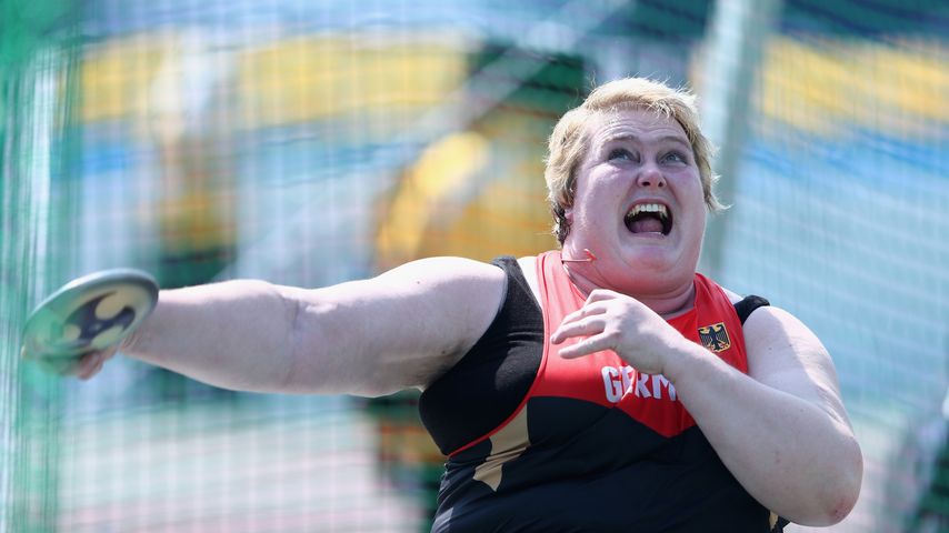 Ilke Wyludda, Olympiasiegerin im Diskuswerfen 1996