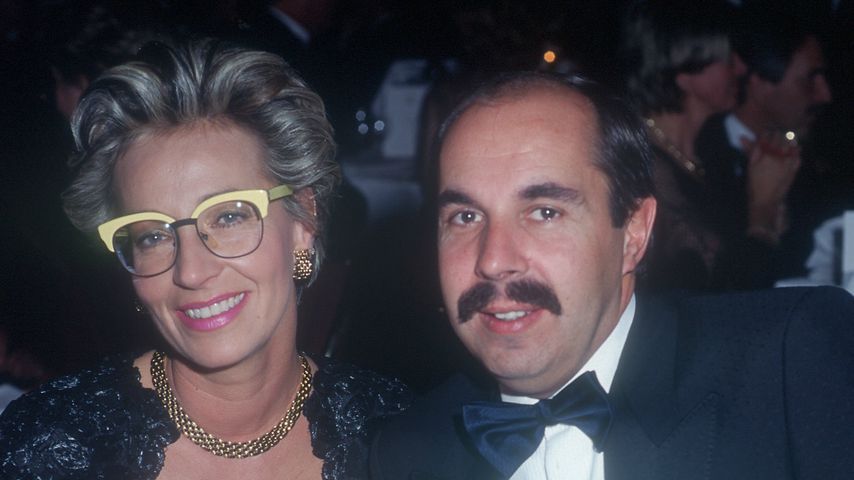 Ilona Christen mit ihrem Mann Ambros