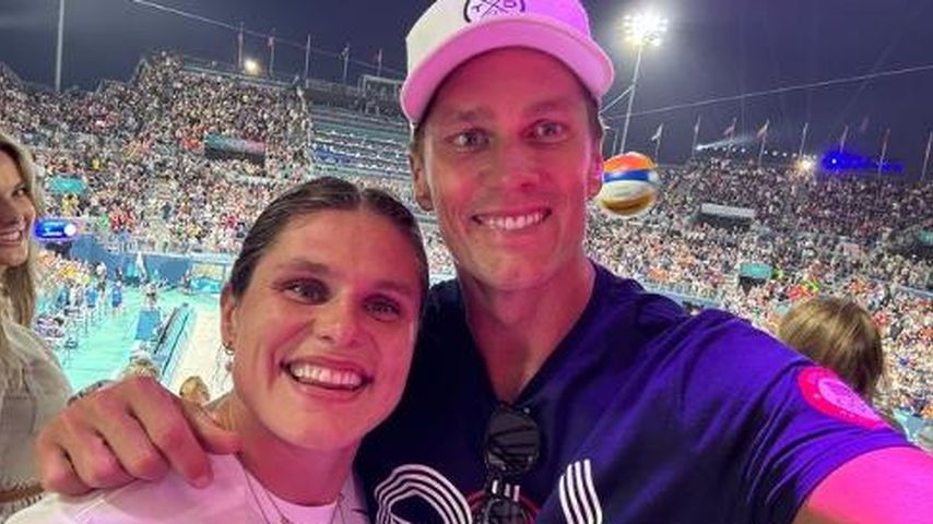 Ilona Maher und Tom Brady, US-Sportler