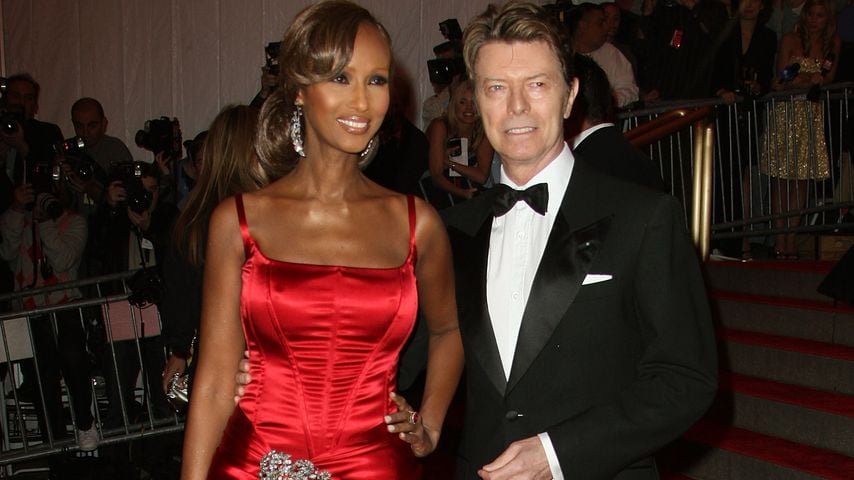 Iman und David Bowie