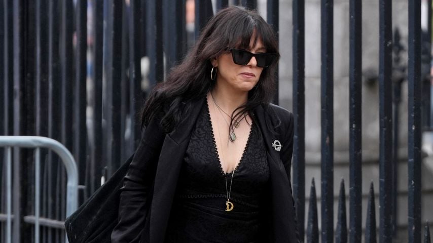 Imelda May bei der Trauerfeier für Glen Hansard an der St Patrick’s Cathedral in Dublin