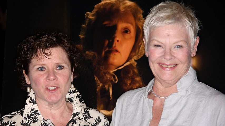 Imelda Staunton und Judi Dench bei der Vorführung von "Cranford" in der Directors Guild of America, Hollywood, 23. April 2008.