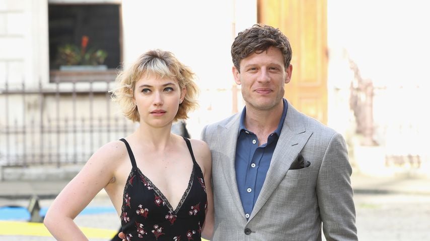 Imogen Poots wollte Trennung von James Norton geheim halten