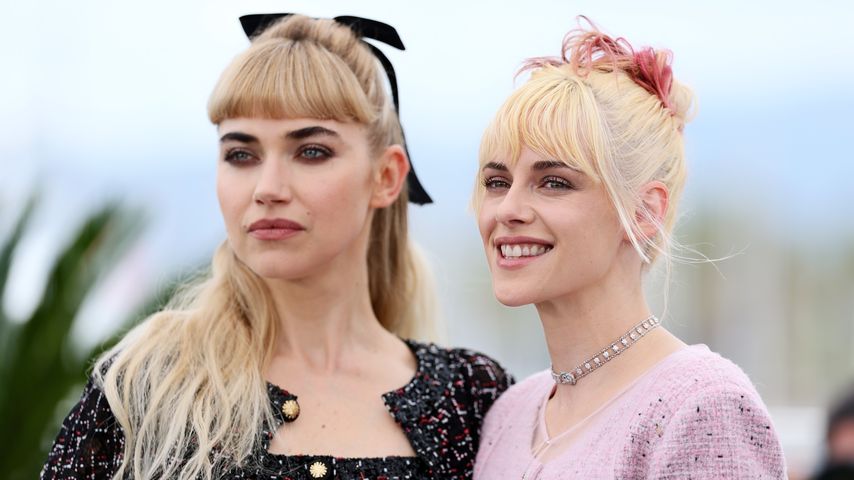 Imogen Poots und Kristen Stewart, Mai 2025
