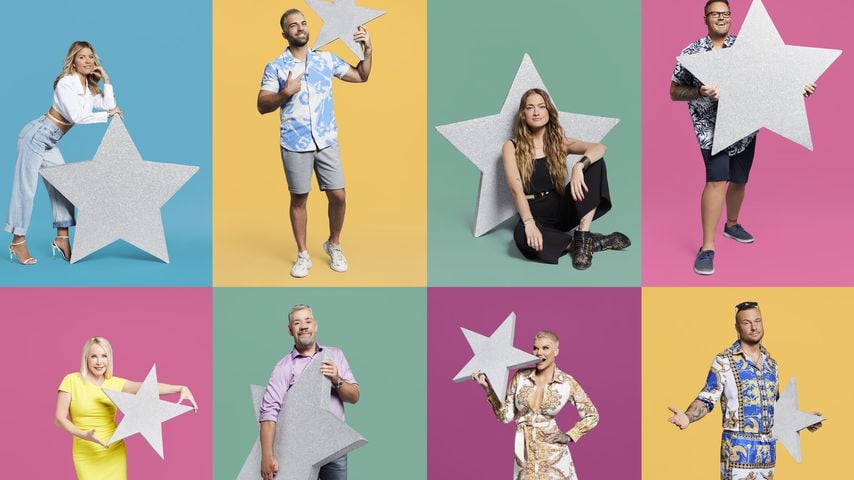 Ina Aogo, Rafi Rachek, Mimi Gwozdz, Daniel Kreibich, Heike Maurer, Uwe Abel, Melanie Müller und Eric