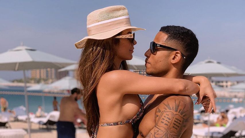 Ina Aogo mit ihrem Partner Dennis