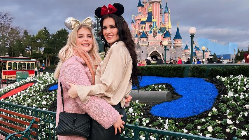 Ina und Nessi im Disneyland, Februar 2024