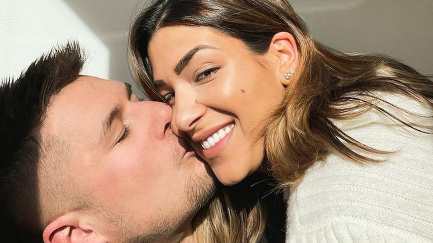 Inci Sencer mit ihrem Mann Daniel, Februar 2021