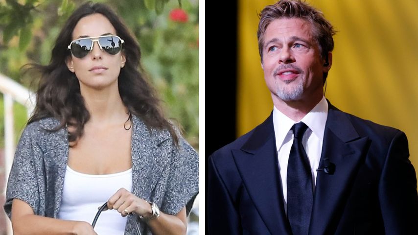 Ines De Ramon hat einen großartigen Einfluss auf Brad Pitt!
