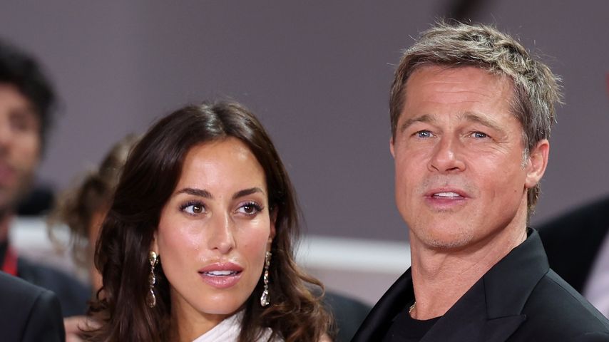 Ines de Ramon und Brad Pitt, 2024