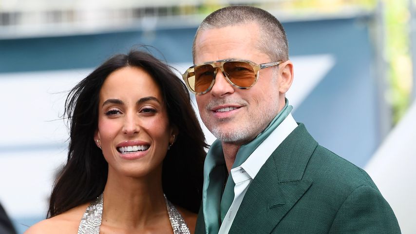 Ines de Ramon und Brad Pitt im Juni 2025