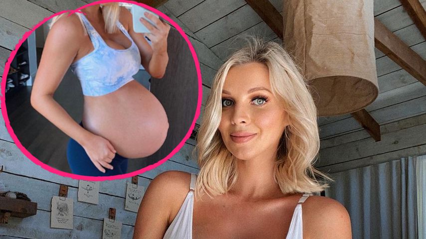 40. SSW: Bikini-Model postet Foto von Mega-Babybauch
