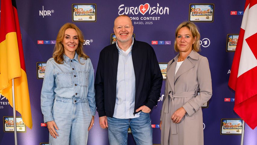 Inga Leschek, Stefan Raab und Christine Strobl im Oktober 2024