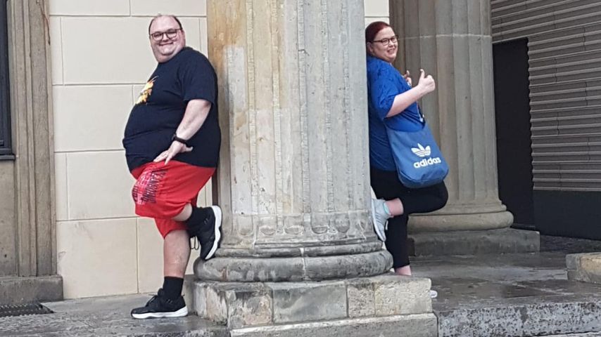 Ingo und Annika in Berlin, Juni 2020