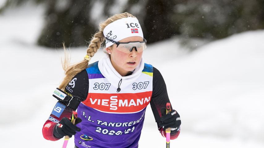 Ingrid Landmark Tandrevold im Februar 2021 in Slovenien